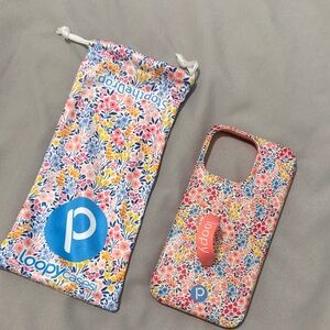 Loopy Case Floral Phone Case - Pink